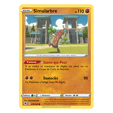 Simularbre 074/189 : Joyau Commune de l'extension Pokémon Astres Radieux
