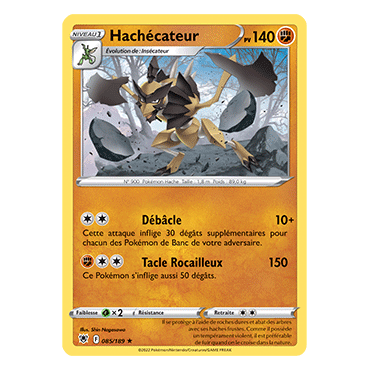 Hachécateur 085/189 : Joyau Rare de l'extension Pokémon Astres Radieux