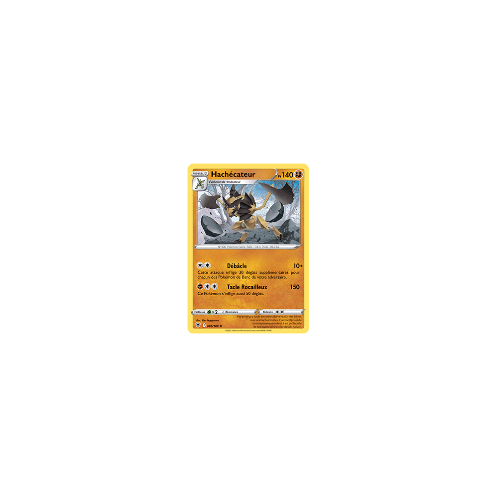 Hachécateur 085/189 : Joyau Rare de l'extension Pokémon Astres Radieux