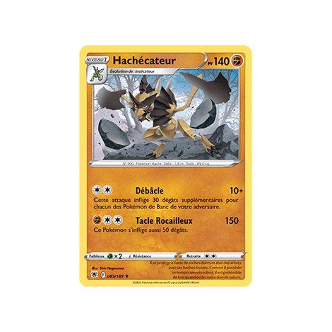 Hachécateur 085/189 : Joyau Rare de l'extension Pokémon Astres Radieux