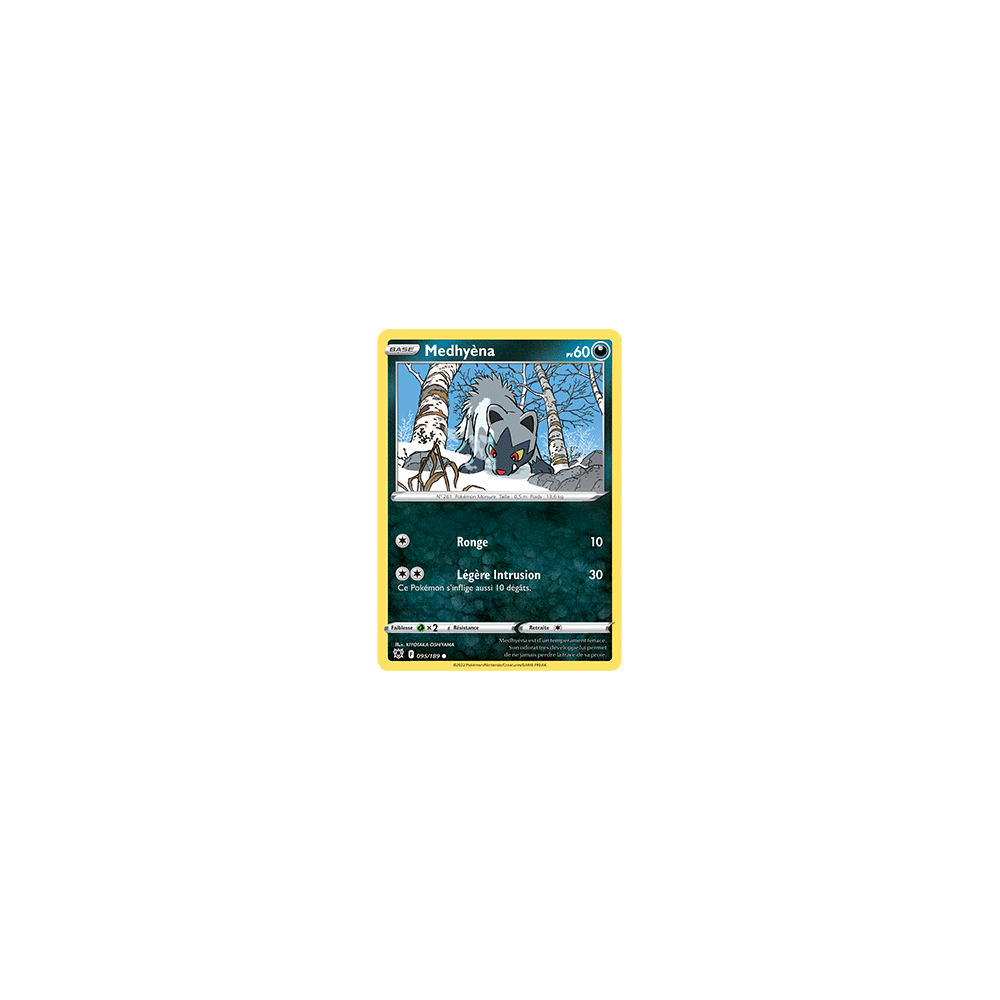 Carte Medhyèna - Commune de Pokémon Astres Radieux 095/189