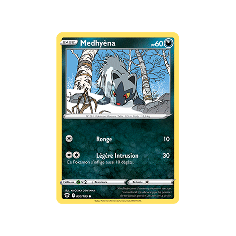 Carte Medhyèna - Commune de Pokémon Astres Radieux 095/189