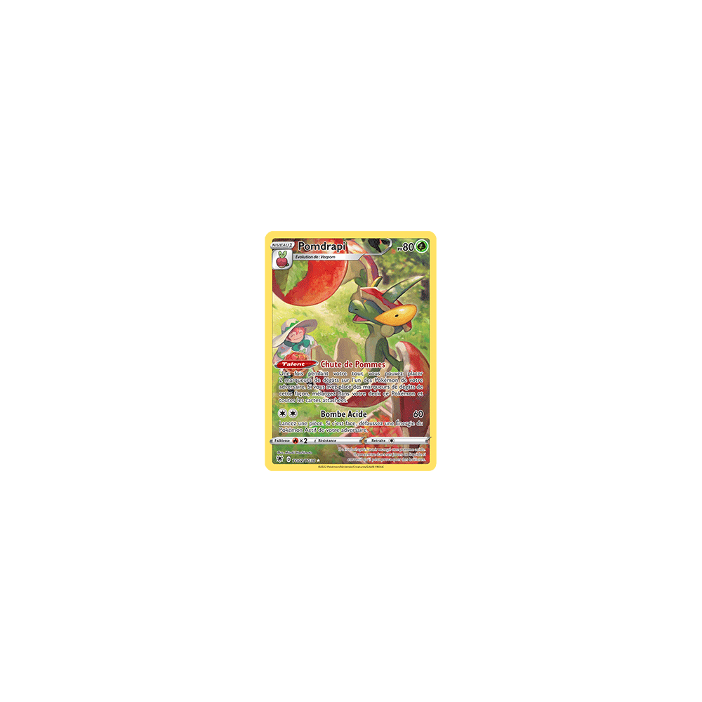 Pomdrapi TG02/TG30 : Joyau Holographique rare de l'extension Pokémon Astres Radieux