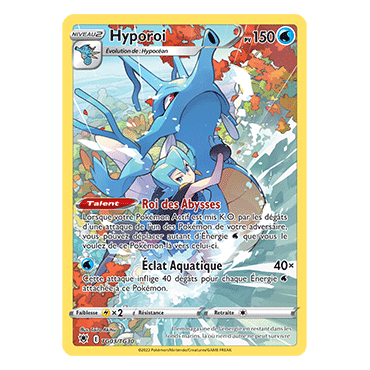 Découvrez Hyporoi, carte Holographique rare de la série Astres Radieux