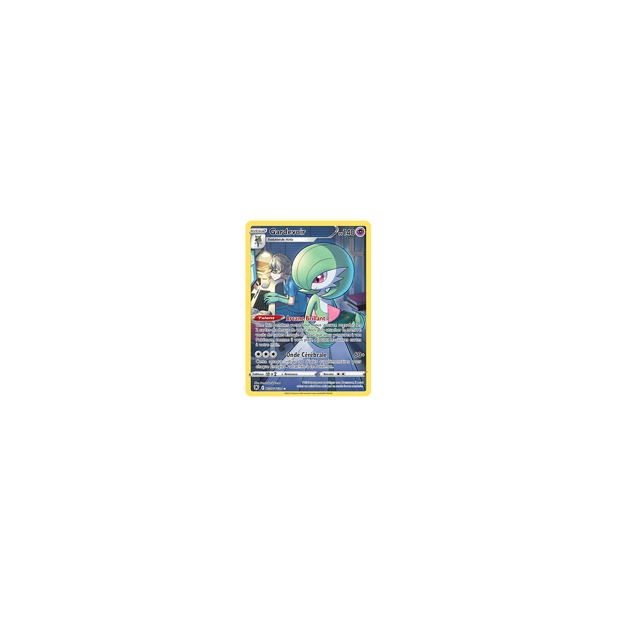 Carte Gardevoir - Holographique rare de Pokémon Astres Radieux TG05/TG30