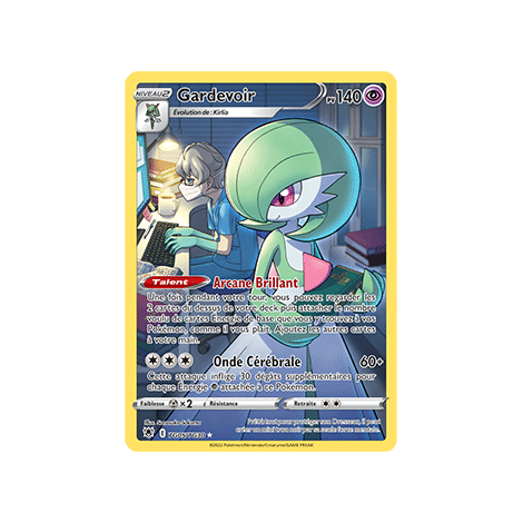 Carte Gardevoir - Holographique rare de Pokémon Astres Radieux TG05/TG30