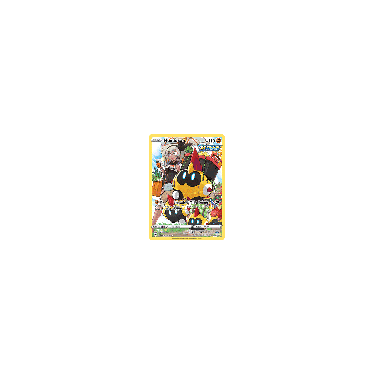 Hexadron TG07/TG30 : Joyau Holographique rare de l'extension Pokémon Astres Radieux