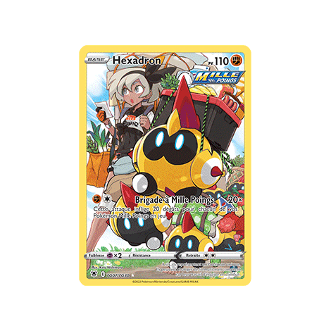 Hexadron TG07/TG30 : Joyau Holographique rare de l'extension Pokémon Astres Radieux