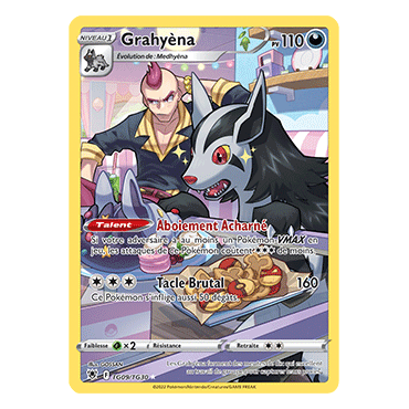 Découvrez Grahyèna, carte Holographique rare de la série Astres Radieux