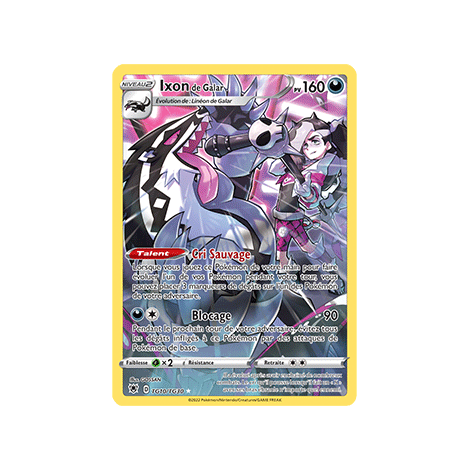 Ixon de Galar TG10/TG30 : Joyau Holographique rare de l'extension Pokémon Astres Radieux