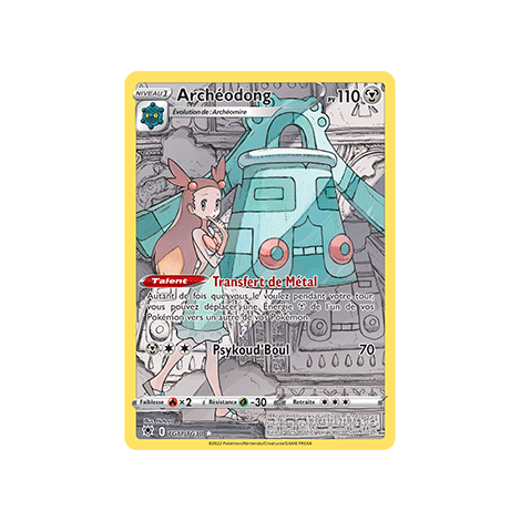 Archéodong TG11/TG30 : Joyau Holographique rare de l'extension Pokémon Astres Radieux