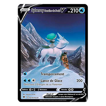 Sylveroy Cavalier du Froid TG14/TG30 : Joyau Holographique rare V de l'extension Pokémon Astres Radieux