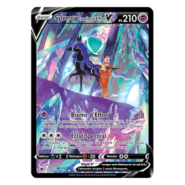 Sylveroy Cavalier d'Effroi TG17/TG30 : Joyau Holographique rare V de l'extension Pokémon Astres Radieux