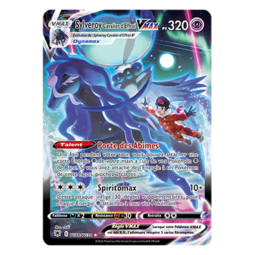 Sylveroy Cavalier d'Effroi TG18/TG30 : Joyau Holographique rare VMAX de l'extension Pokémon Astres Radieux