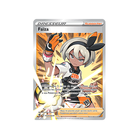 Faïza TG25/TG30 : Joyau ultra rare de l'extension Pokémon Astres Radieux