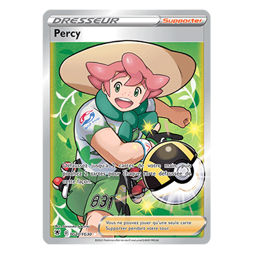 Percy TG27/TG30 : Joyau ultra rare de l'extension Pokémon Astres Radieux