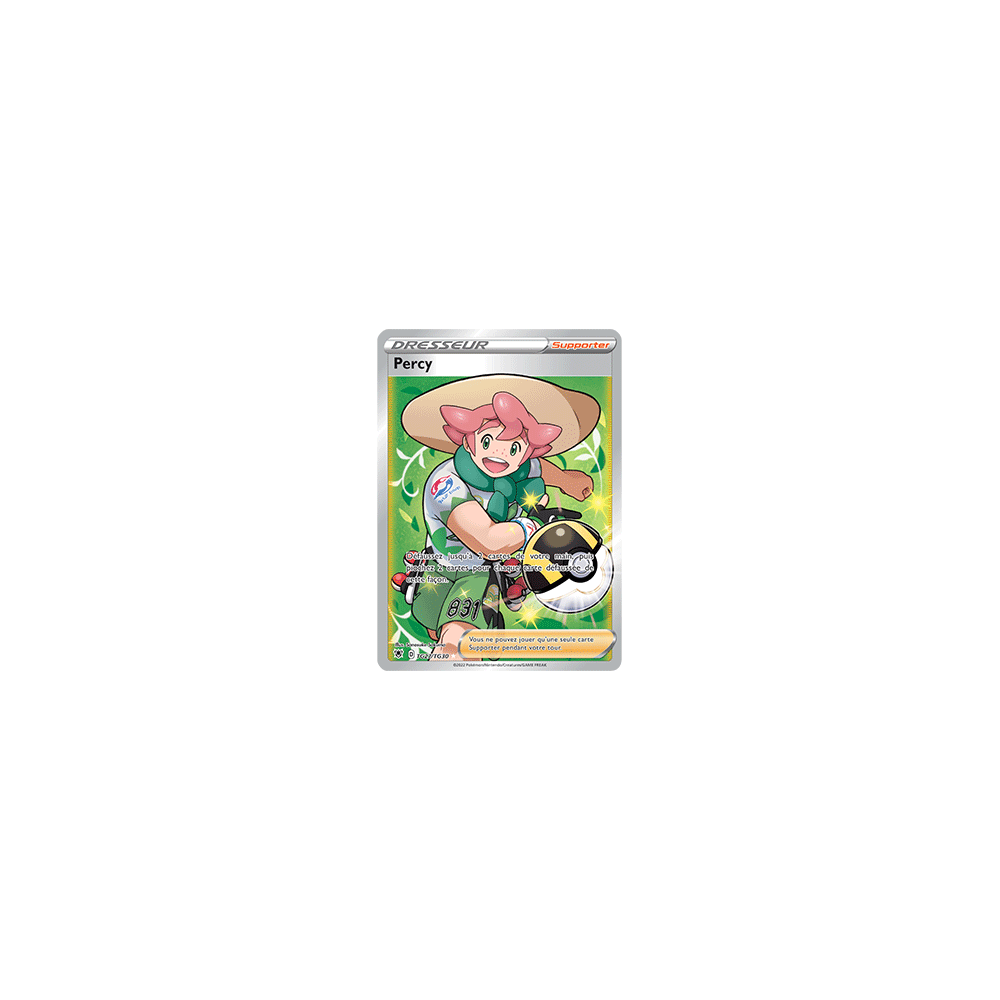 Percy TG27/TG30 : Joyau ultra rare de l'extension Pokémon Astres Radieux