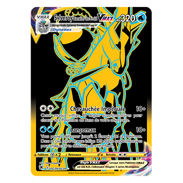 Carte Sylveroy Cavalier du Froid - secrète rare de Pokémon Astres Radieux TG29/TG30