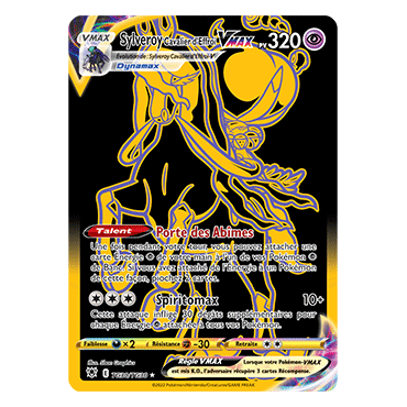 Carte Sylveroy Cavalier d'Effroi - secrète rare de Pokémon Astres Radieux TG30/TG30