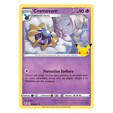 Carte Cosmovum - Rare de Pokémon Célébrations (JCC) 014/025