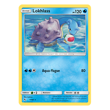 Carte Lokhlass - Rare de Pokémon Destinées Occultes 17/68