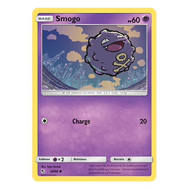 Découvrez Smogo, carte Commune de la série Destinées Occultes