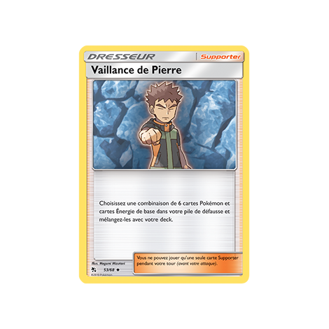 Vaillance de Pierre 53/68 : Joyau Peu commune de l'extension Pokémon Destinées Occultes