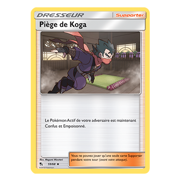 Découvrez Piège de Koga, carte Peu commune de la série Destinées Occultes