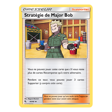 Stratégie de Major Bob 60/68 : Joyau Peu commune de l'extension Pokémon Destinées Occultes