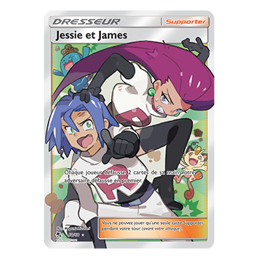 Jessie et James 68/68 : Joyau Ultra rare de l'extension Pokémon Destinées Occultes