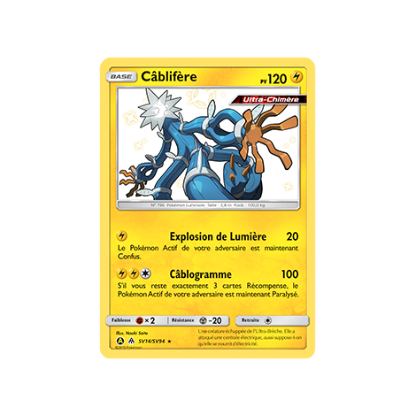 Carte Câblifère - Chromatique rare de Pokémon Destinées Occultes SV14/SV94