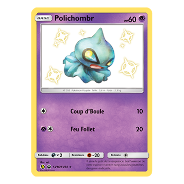 Découvrez Polichombr, carte Chromatique rare de la série Destinées Occultes