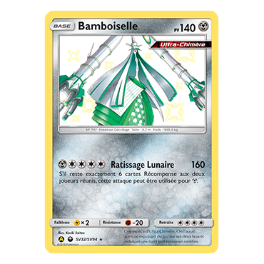 Bamboiselle SV32/SV94 : Joyau Chromatique rare de l'extension Pokémon Destinées Occultes