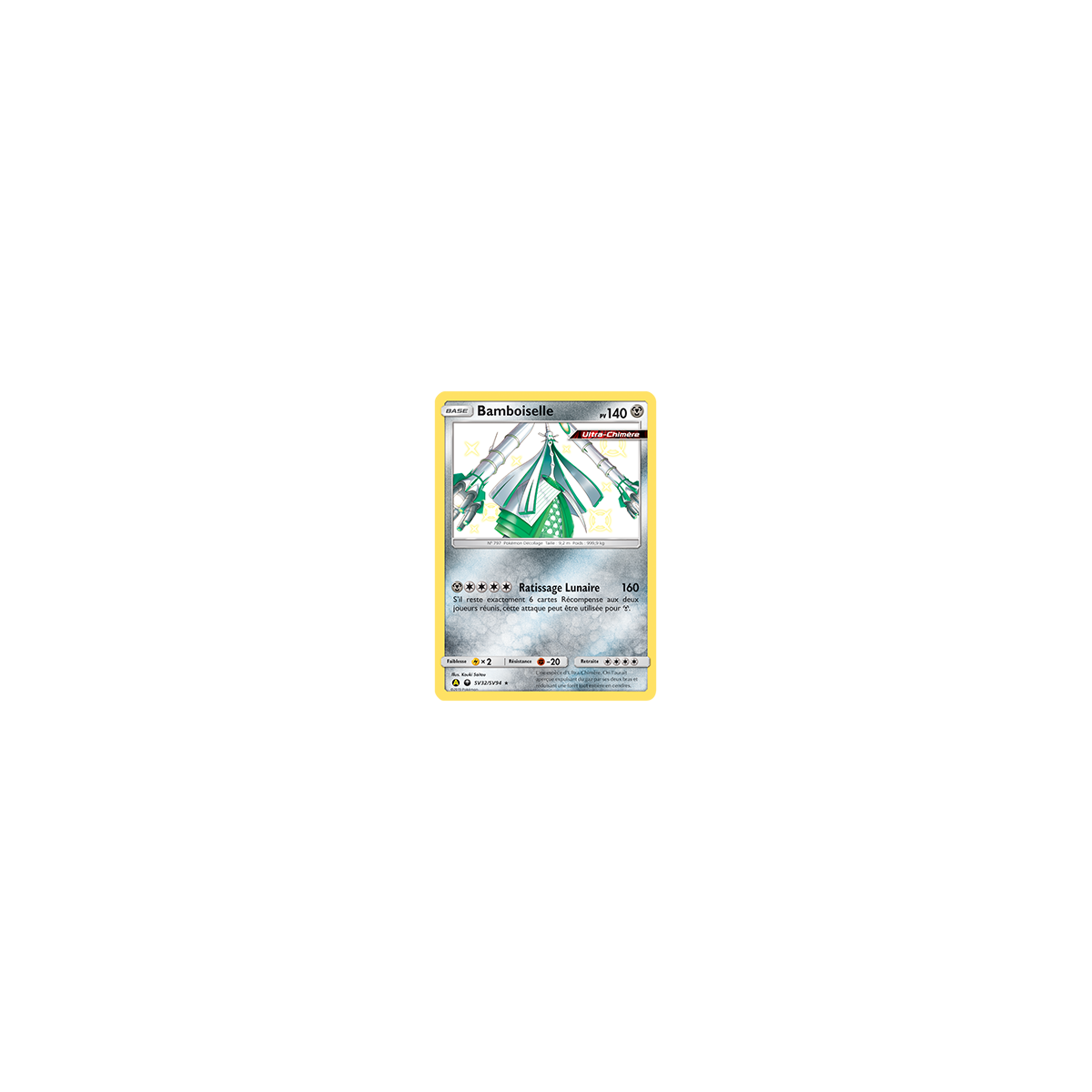 Bamboiselle SV32/SV94 : Joyau Chromatique rare de l'extension Pokémon Destinées Occultes