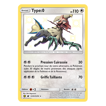Type:0 SV45/SV94 : Joyau Chromatique rare de l'extension Pokémon Destinées Occultes