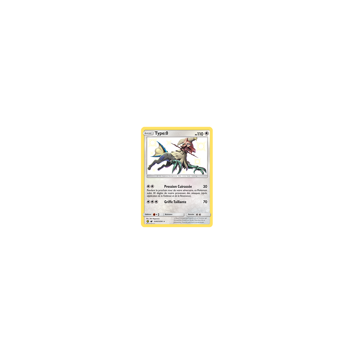 Type:0 SV45/SV94 : Joyau Chromatique rare de l'extension Pokémon Destinées Occultes