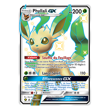 Phyllali SV46/SV94 : Joyau Chromatique rare GX de l'extension Pokémon Destinées Occultes