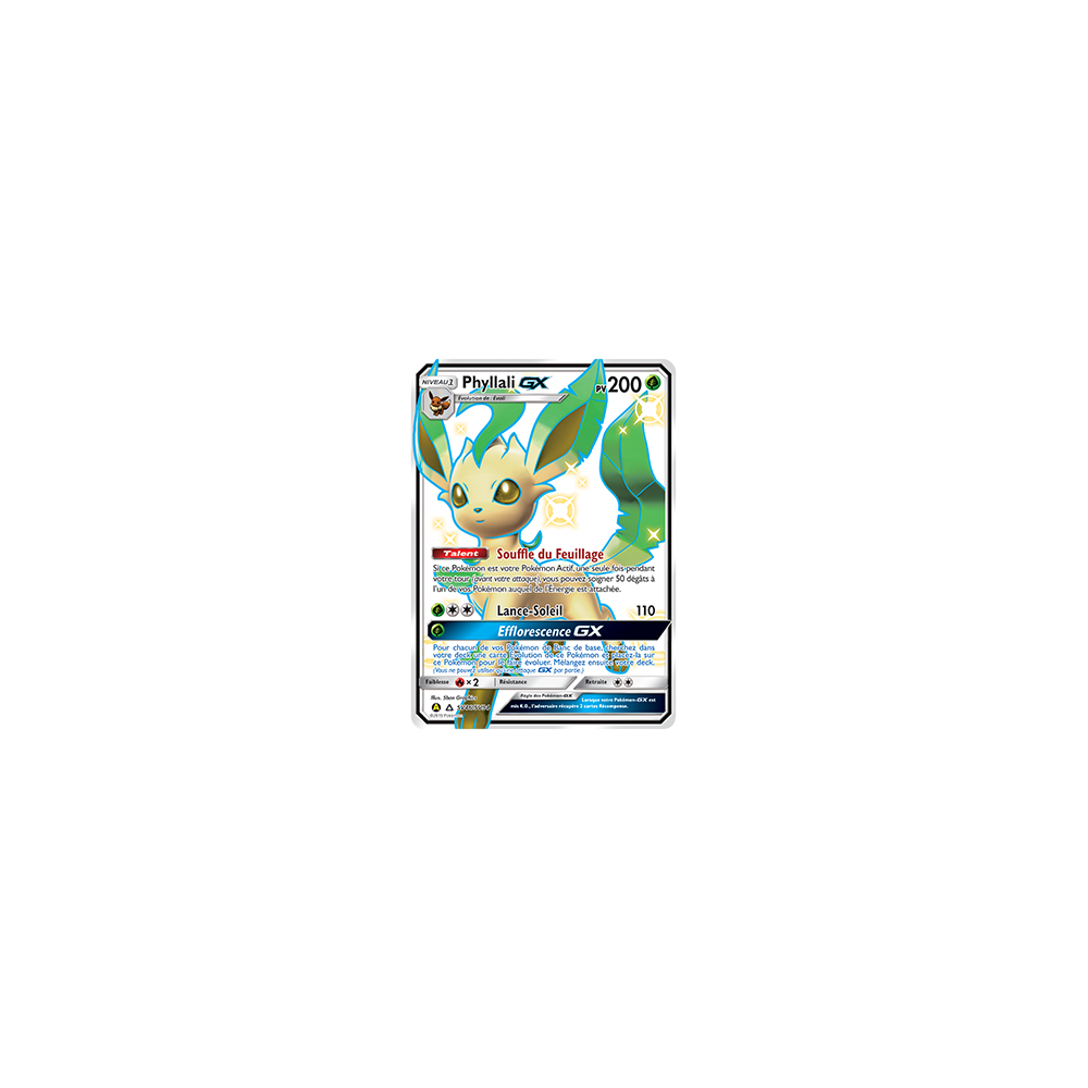 Phyllali SV46/SV94 : Joyau Chromatique rare GX de l'extension Pokémon Destinées Occultes