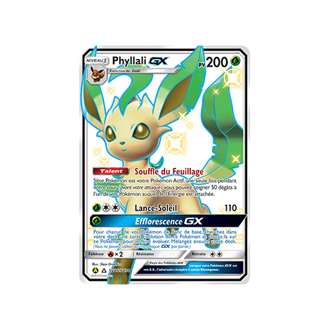 Phyllali SV46/SV94 : Joyau Chromatique rare GX de l'extension Pokémon Destinées Occultes