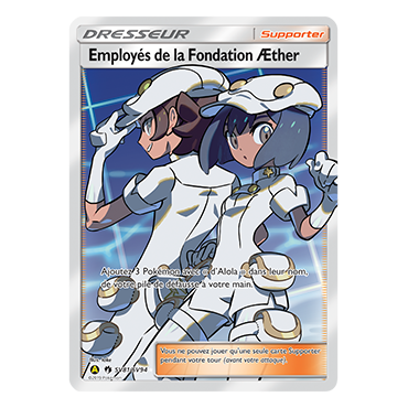 Découvrez Employés de la Fondation Æther, carte Ultra rare de la série Destinées Occultes