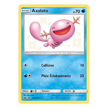 Découvrez Axoloto, carte Chromatique rare de la série Destinées Occultes