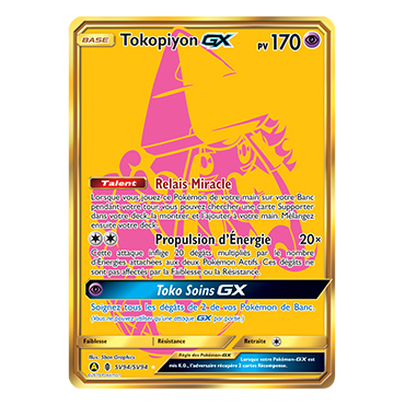 Tokopiyon SV94/SV94 : Joyau Secrète rare de l'extension Pokémon Destinées Occultes