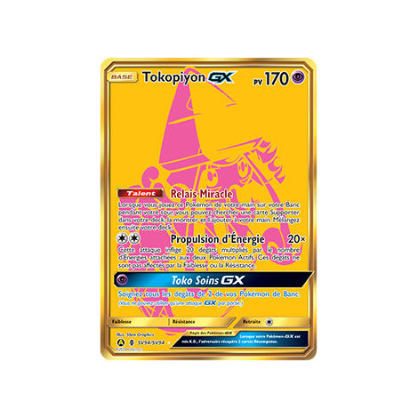 Tokopiyon SV94/SV94 : Joyau Secrète rare de l'extension Pokémon Destinées Occultes