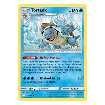 Découvrez Tortank, carte Rare de la série Duo de Choc
