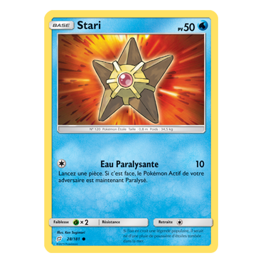 Découvrez Stari, carte Commune de la série Duo de Choc