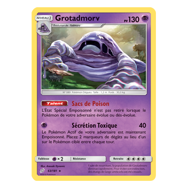 Découvrez Grotadmorv, carte Rare de la série Duo de Choc