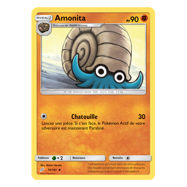 Découvrez Amonita, carte Peu commune de la série Duo de Choc