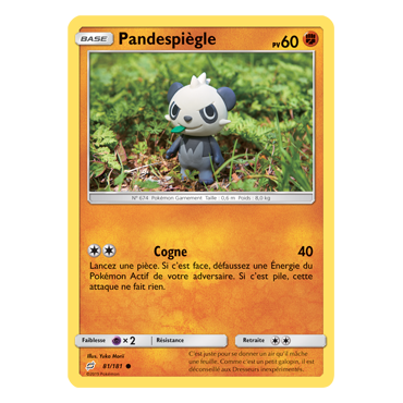 Carte Pandespiègle - Commune de Pokémon Duo de Choc 81/181