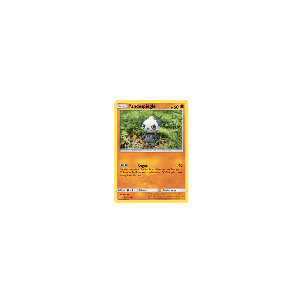 Carte Pandespiègle - Commune de Pokémon Duo de Choc 81/181