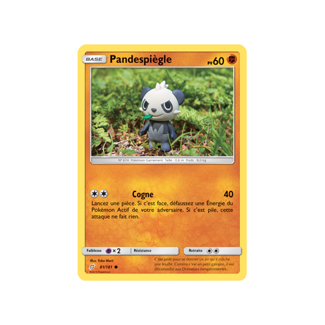 Carte Pandespiègle - Commune de Pokémon Duo de Choc 81/181